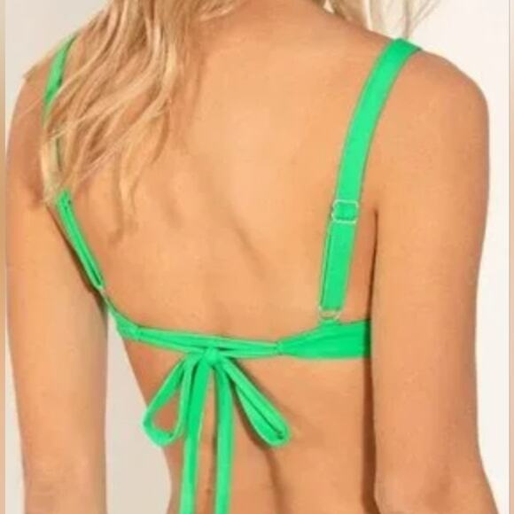 ONEONE Swimwear Grace Underwire Bikini Top, Size Small - Picture 5 of 6